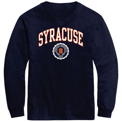 Syracuse University Heritage Long Sleeve T-Shirt (Navy)
