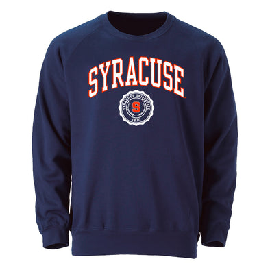 Syracuse University Heritage Crewneck Sweatshirt (Navy)