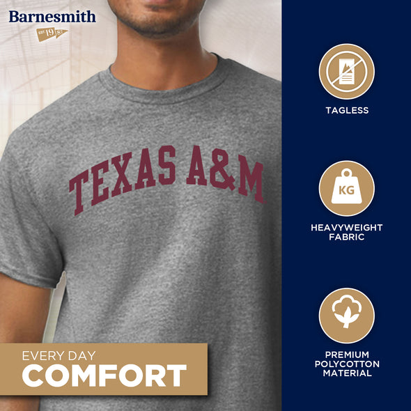 Texas A&M University Classic T-Shirt (Charcoal Grey)
