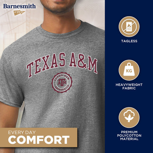 Texas A&M University Heritage T-Shirt (Charcoal Grey)