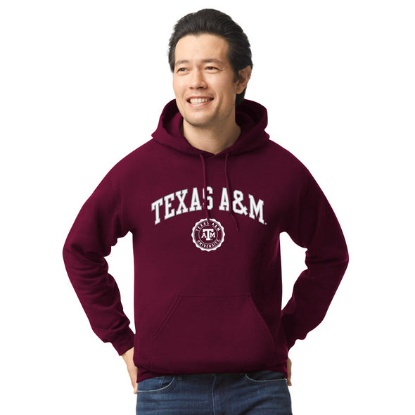 Texas A&M University Heritage Hooded Sweatshirt (Maroon)