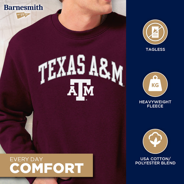 Texas A&M University Spirit Sweatshirt (Maroon)