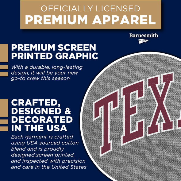 Texas A&M University Spirit Sweatshirt (Charcoal Grey)