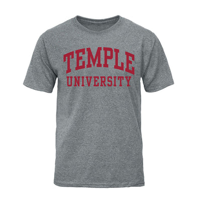 Temple University Classic T-Shirt (Charcoal Grey)