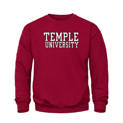 Temple University Classic Sweatshirt (Cardinal)