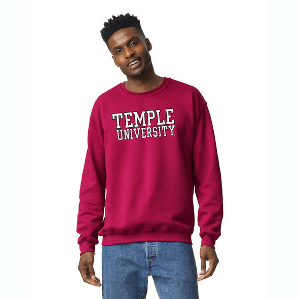 Temple University Classic Sweatshirt (Cardinal)