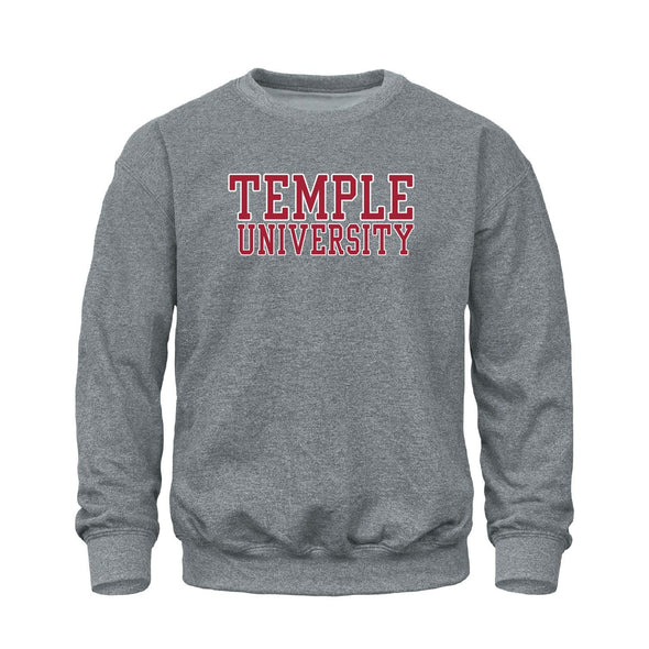 Temple University Classic Sweatshirt (Charcoal)