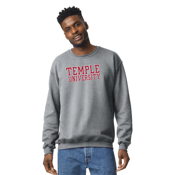Temple University Classic Sweatshirt (Charcoal)