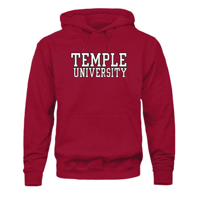 Temple University Classic Hood (Cardinal)