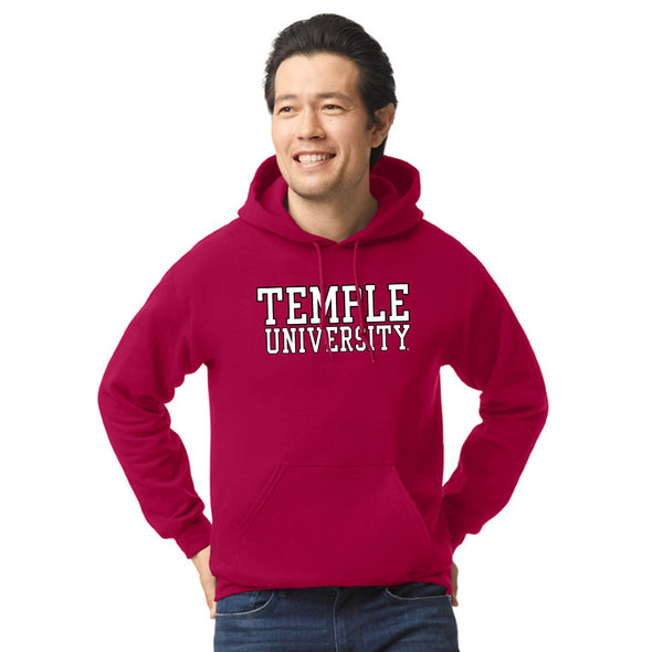 Temple University Classic Hood (Cardinal)