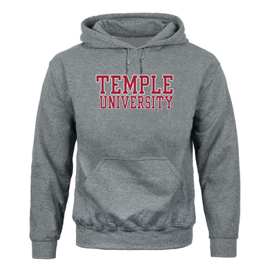 Temple University Classic Hood (Charcoal)