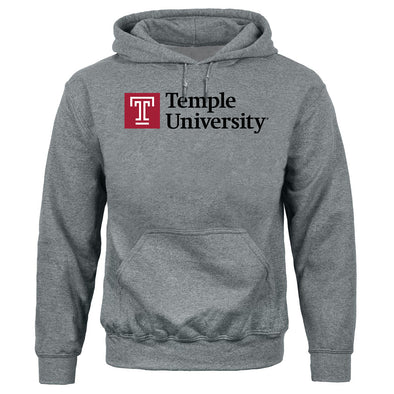 Temple University Heritage Hooded Sweatshirt II (Charcoal Grey)