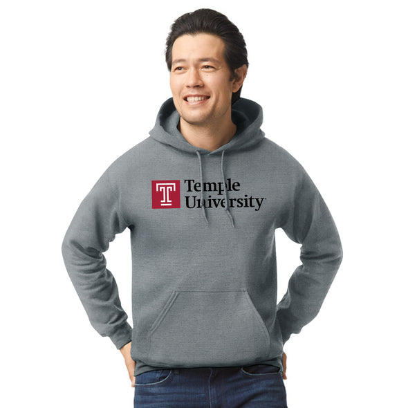 Temple University Heritage Hooded Sweatshirt II (Charcoal Grey)