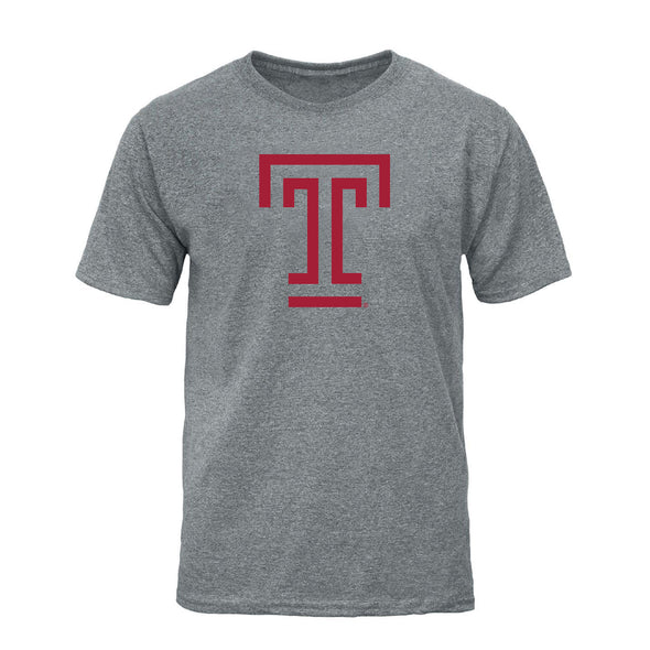 Temple University Spirit T-Shirt (Charcoal Grey)