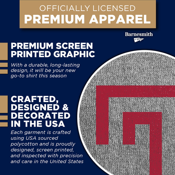 Temple University Spirit T-Shirt (Charcoal Grey)