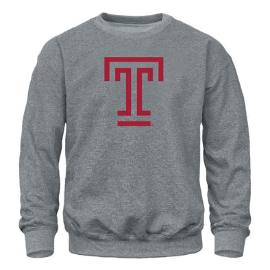 Temple University Spirit Sweatshirt (Charcoal Grey)