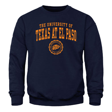 University of Texas, El Paso Heritage Sweatshirt (Navy)