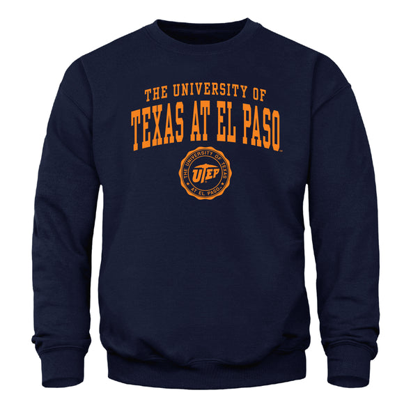 University of Texas, El Paso Heritage Sweatshirt (Navy)