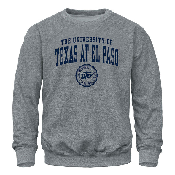 University of Texas, El Paso Heritage Sweatshirt (Charcoal Grey)