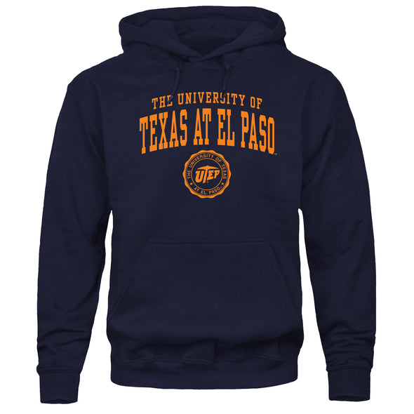 University of Texas, El Paso Heritage Hooded Sweatshirt (Navy)