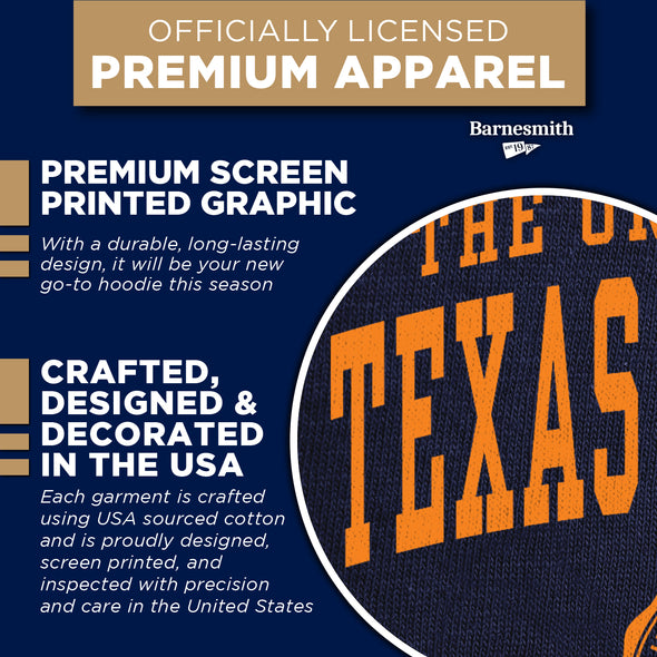 University of Texas, El Paso Heritage Hooded Sweatshirt (Navy)