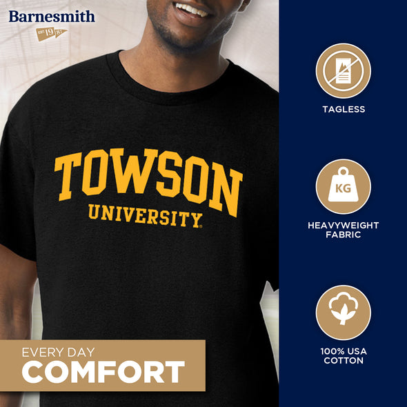 Towson University Classic T-Shirt (Black)