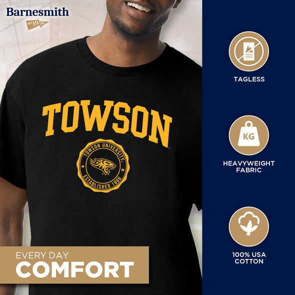Towson University Heritage T-Shirt (Black)