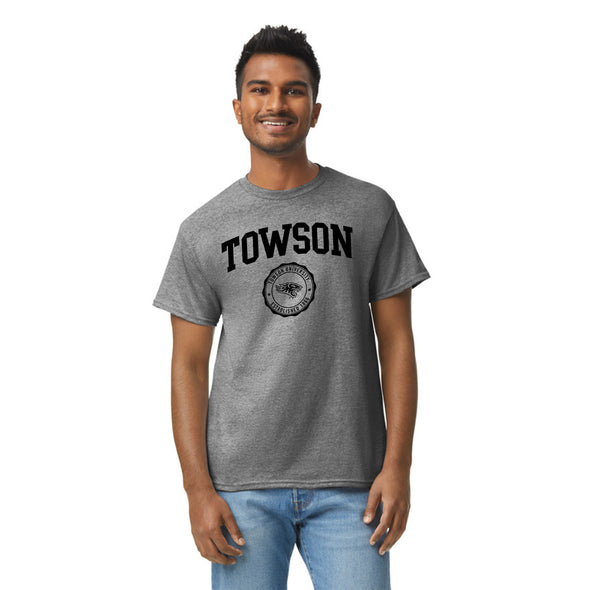 Towson University Heritage T-Shirt (Charcoal Grey)