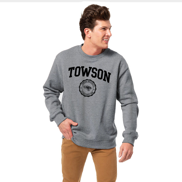 Towson University Heritage Sweatshirt (Charcoal Grey)