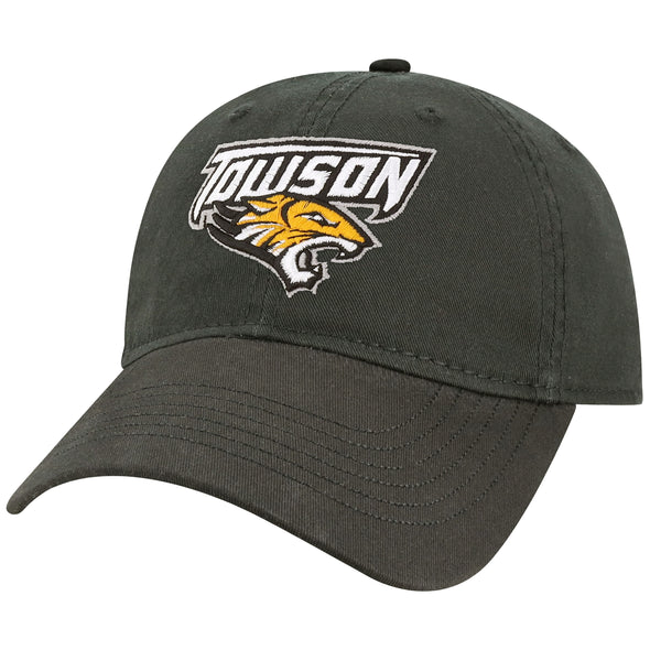 Towson University Spirit Baseball Hat One-Size (Black)