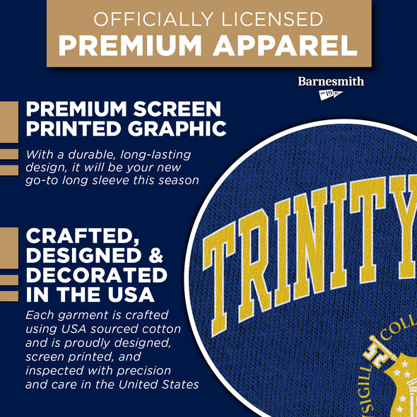 Trinity College Heritage Long Sleeve T-Shirt (Navy)