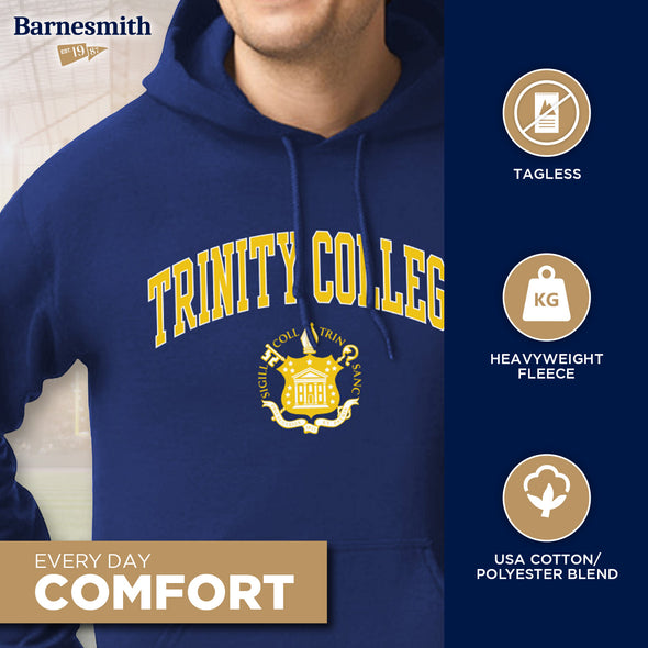 Trinity College Heritage Hooded Sweatshirt (Navy)