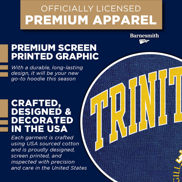 Trinity College Heritage Hooded Sweatshirt (Navy)