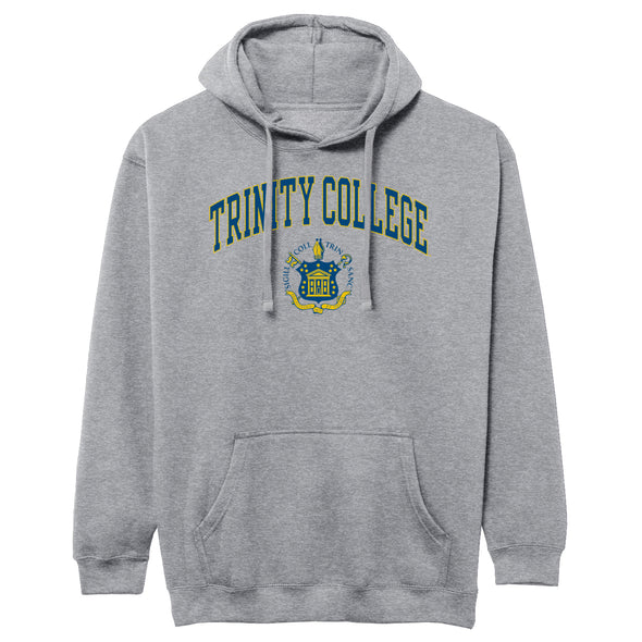 Trinity College Heritage Hooded Sweatshirt (Charcoal Grey)