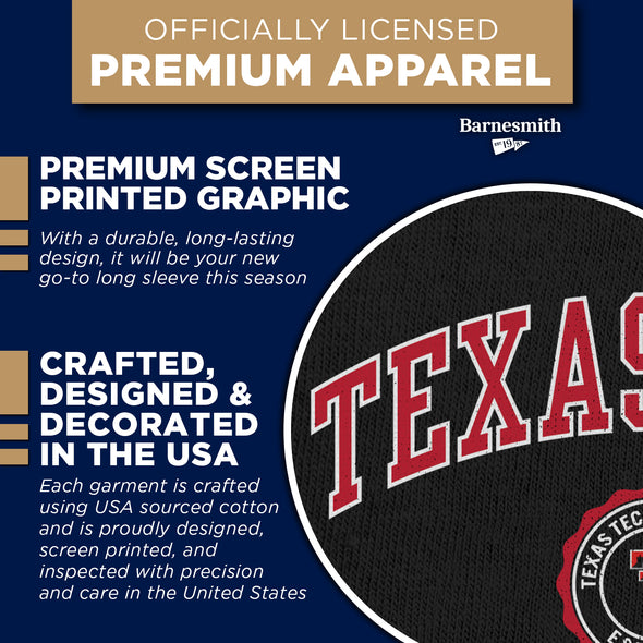 Texas Tech University Heritage Long Sleeve T-Shirt (Black)