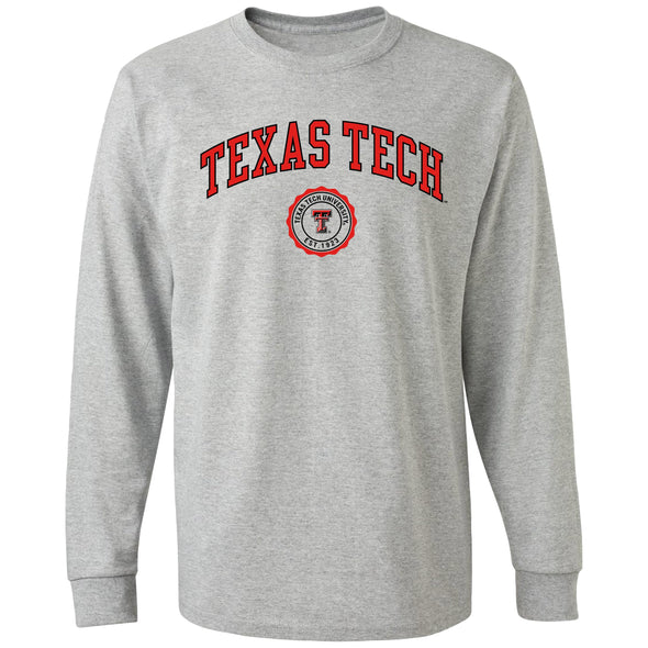 Texas Tech University Heritage Long Sleeve T-Shirt (Charcoal Grey)