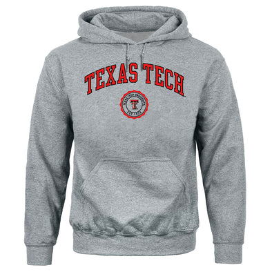 Texas Tech University Heritage Hooded Sweatshirt (Charcoal Grey)