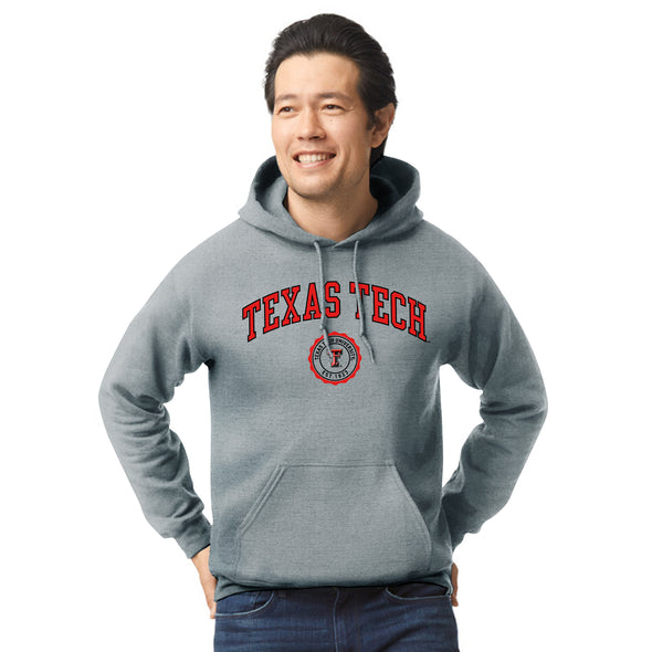Texas Tech University Heritage Hooded Sweatshirt (Charcoal Grey)