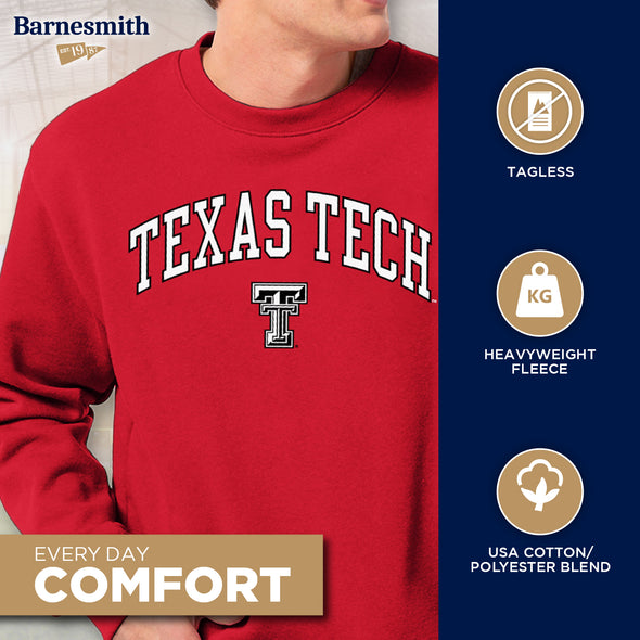 Texas Tech University Spirit Sweatshirt (Red)
