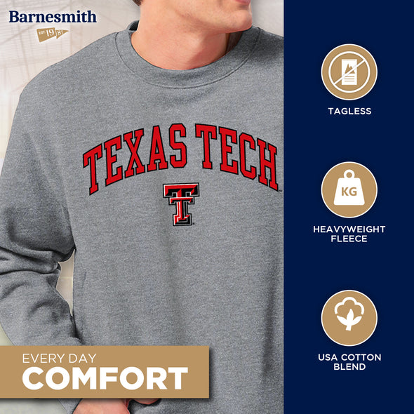 Texas Tech University Spirit Sweatshirt (Charcoal Grey)