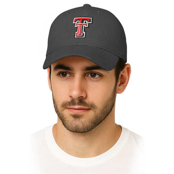 Texas Tech University Spirit Baseball Hat One-Size (Black)