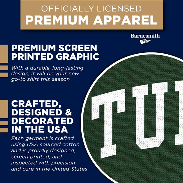 Tulane University Heritage T-Shirt (Hunter Green)