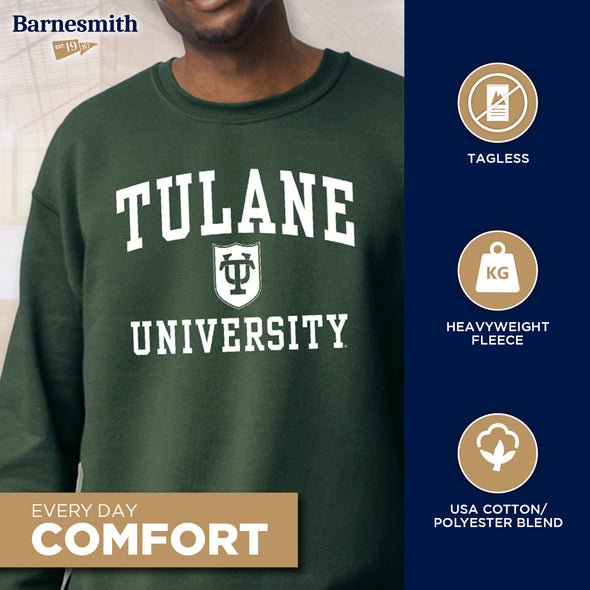 Tulane University Heritage Sweatshirt (Hunter Green)