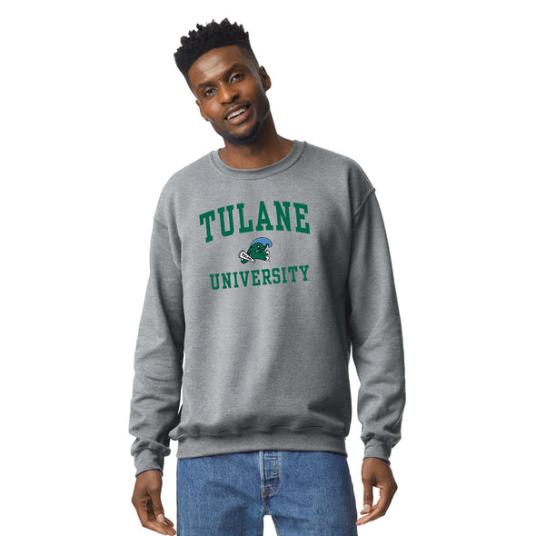 Tulane University Spirit Sweatshirt (Charcoal Grey)