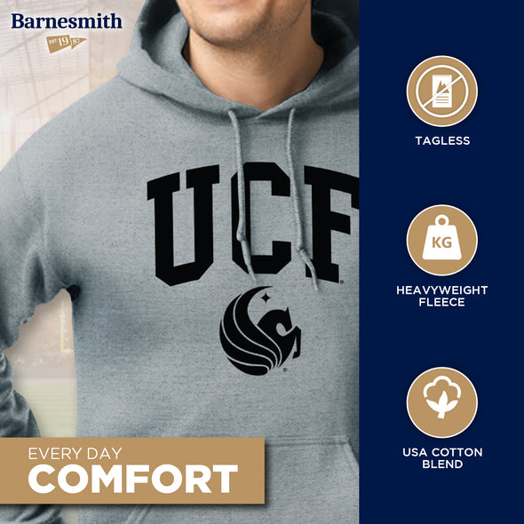 University of Central Florida Heritage Hooded Sweatshirt (Charcoal Grey)