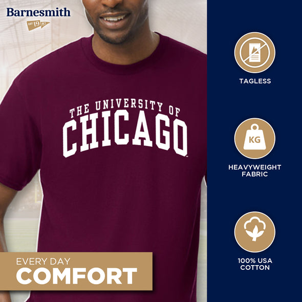 University of Chicago Classic T-Shirt (Maroon)