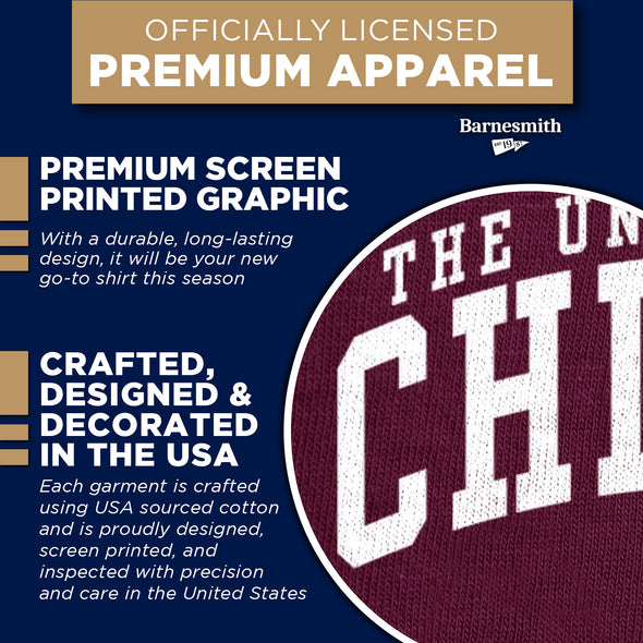 University of Chicago Classic T-Shirt (Maroon)
