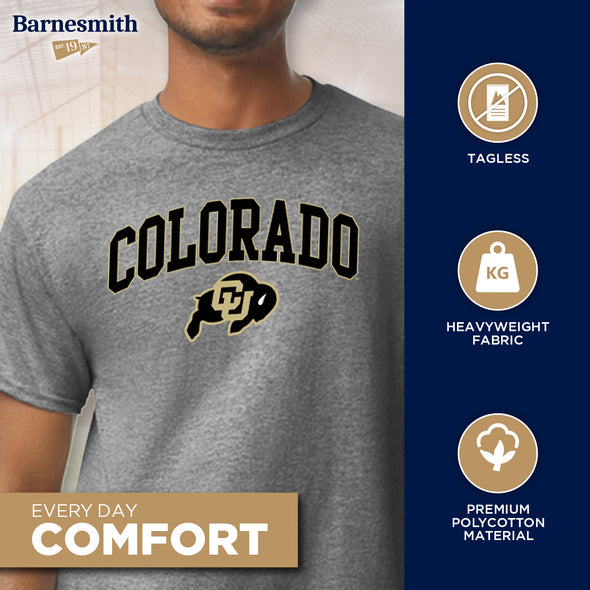 University of Colorado Spirit T-Shirt (Charcoal Grey)