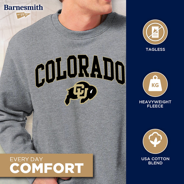 University of Colorado Spirit Sweatshirt (Charcoal)