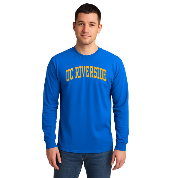 University of California, Riverside Classic Long Sleeve T-Shirt (Royal Blue)